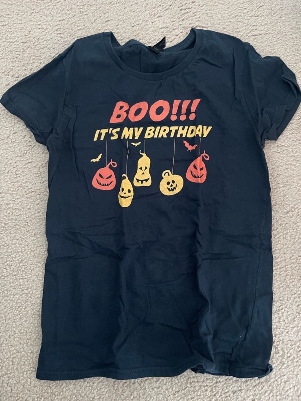 Boo! It’s my birthday shirt size small